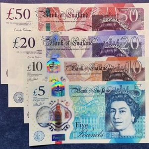 Counterfeit Great British Pound Sterlings -100 % Undetected